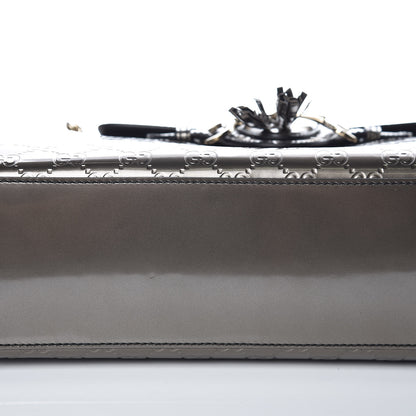 Gucci Shine Guccissima Large Emily Chain Shoulder Bag Sasso 10 of 12
