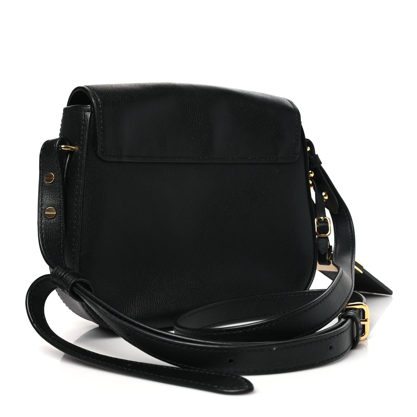 Calfskin Mini Rider Crossbody Black