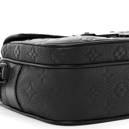 Louis Vuitton Taurillon Monogram S Lock Messenger Black 8 of 10
