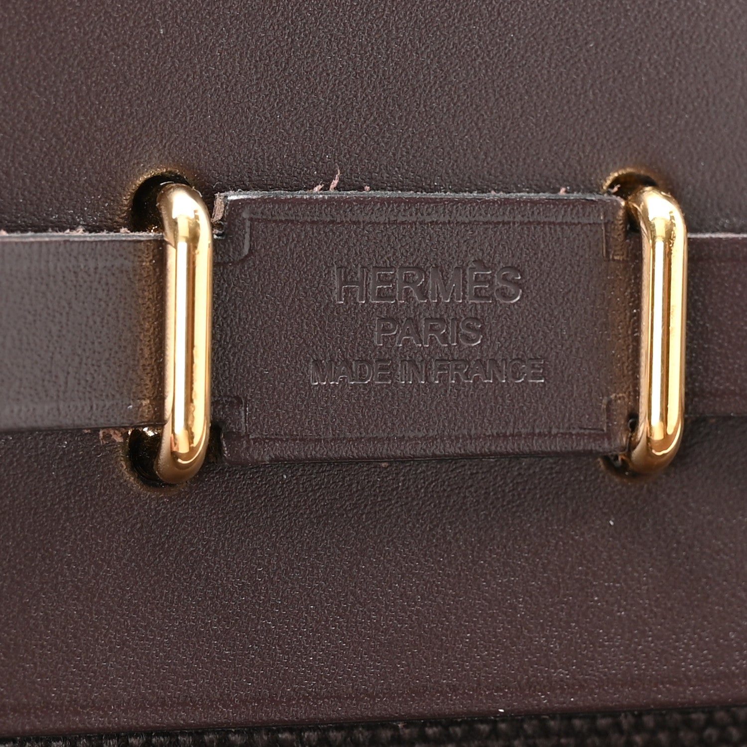Hermes Military Toile Vache Hunter Herbag Zip Retourne 20 Ebene 6 of 11