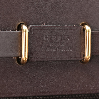 Hermes Military Toile Vache Hunter Herbag Zip Retourne 20 Ebene 6 of 11