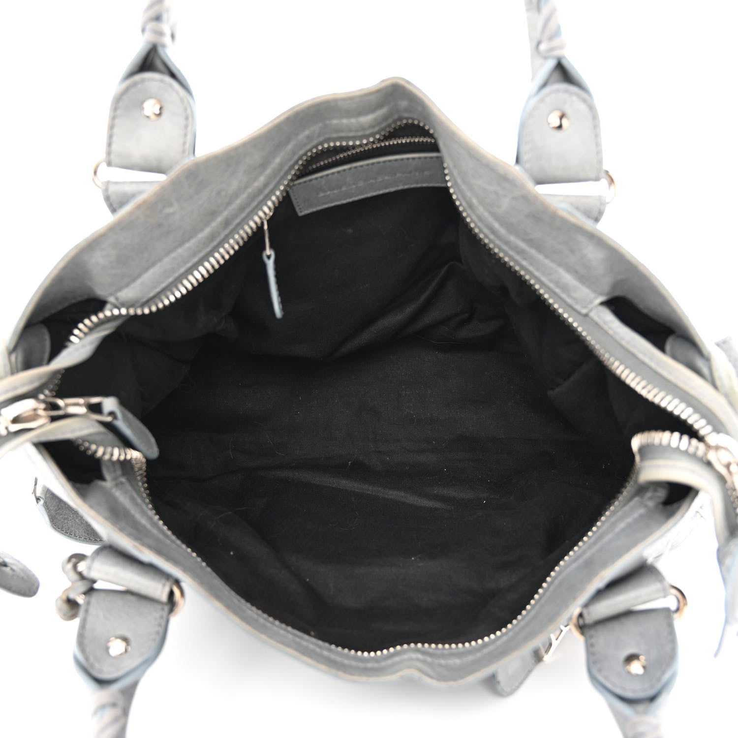 Balenciaga Agneau Giant 21 Silver Hardware City Ardoise 5 of 25