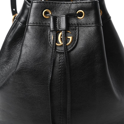 Gucci Piuma Lux Energy Medium Re(Belle) Convertible Bucket Bag Black 12 of 12