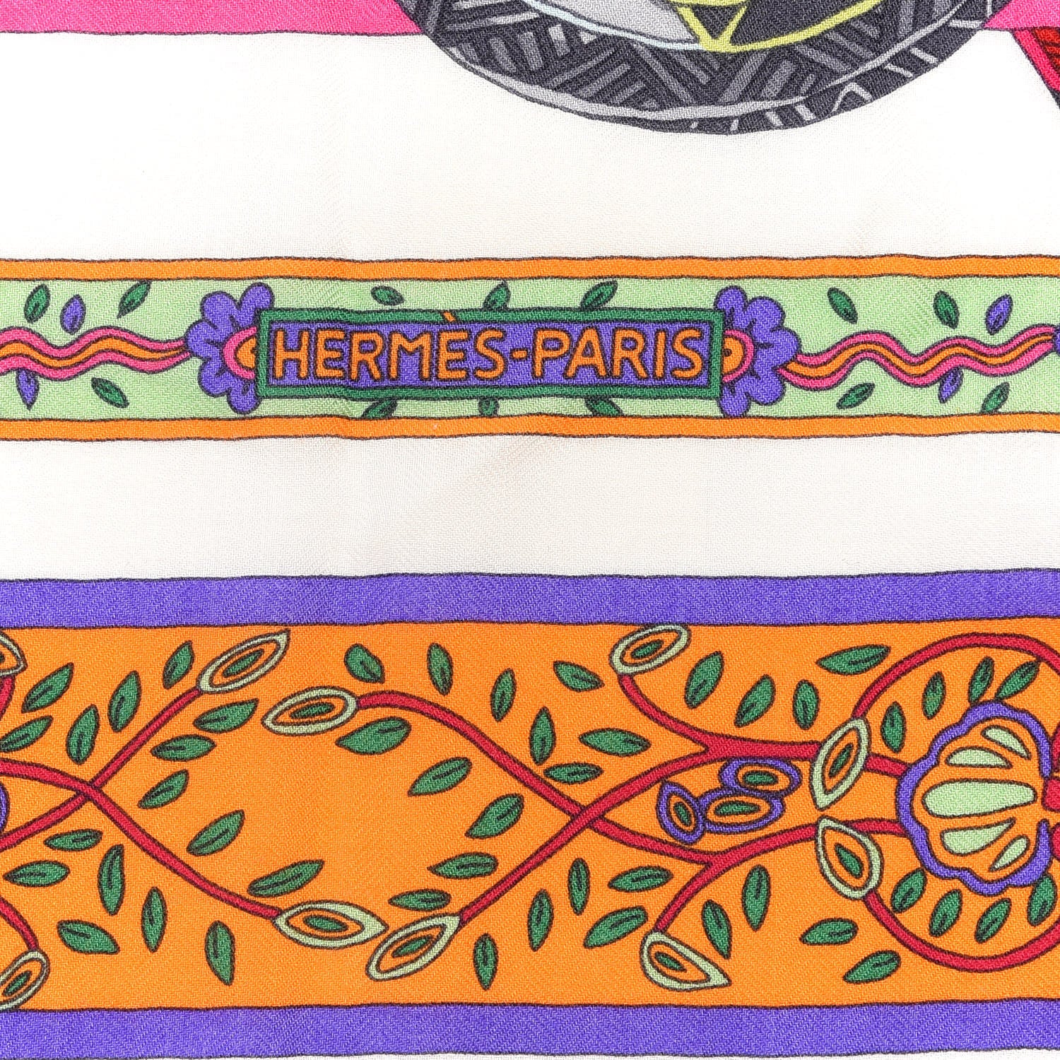 Hermes Cashmere Silk Le Songe De La Licorne Shawl 140 2 of 4