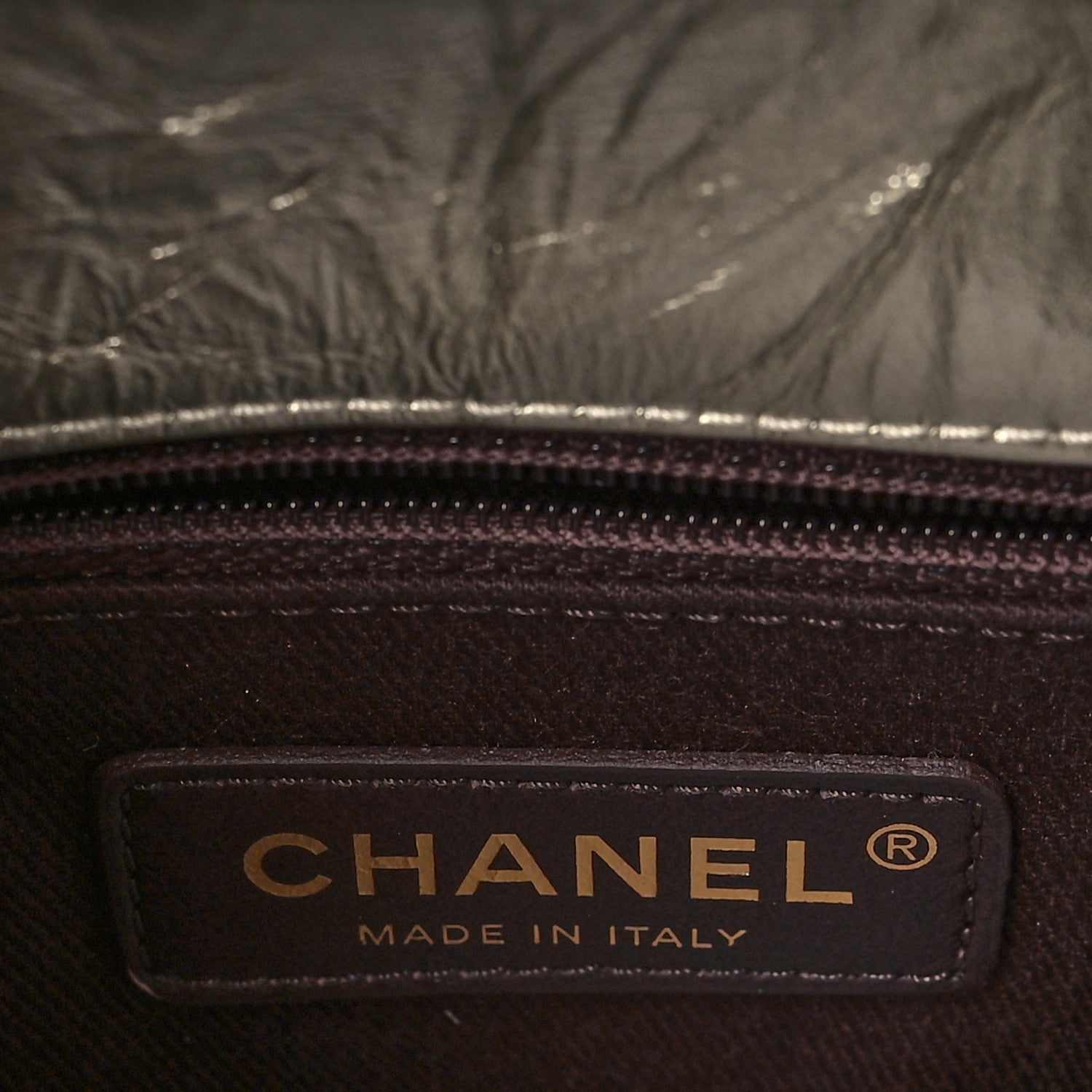 Chanel Metallic Aged Calfskin Quilted Mini Coco Handle Flap Gold 6 of 11