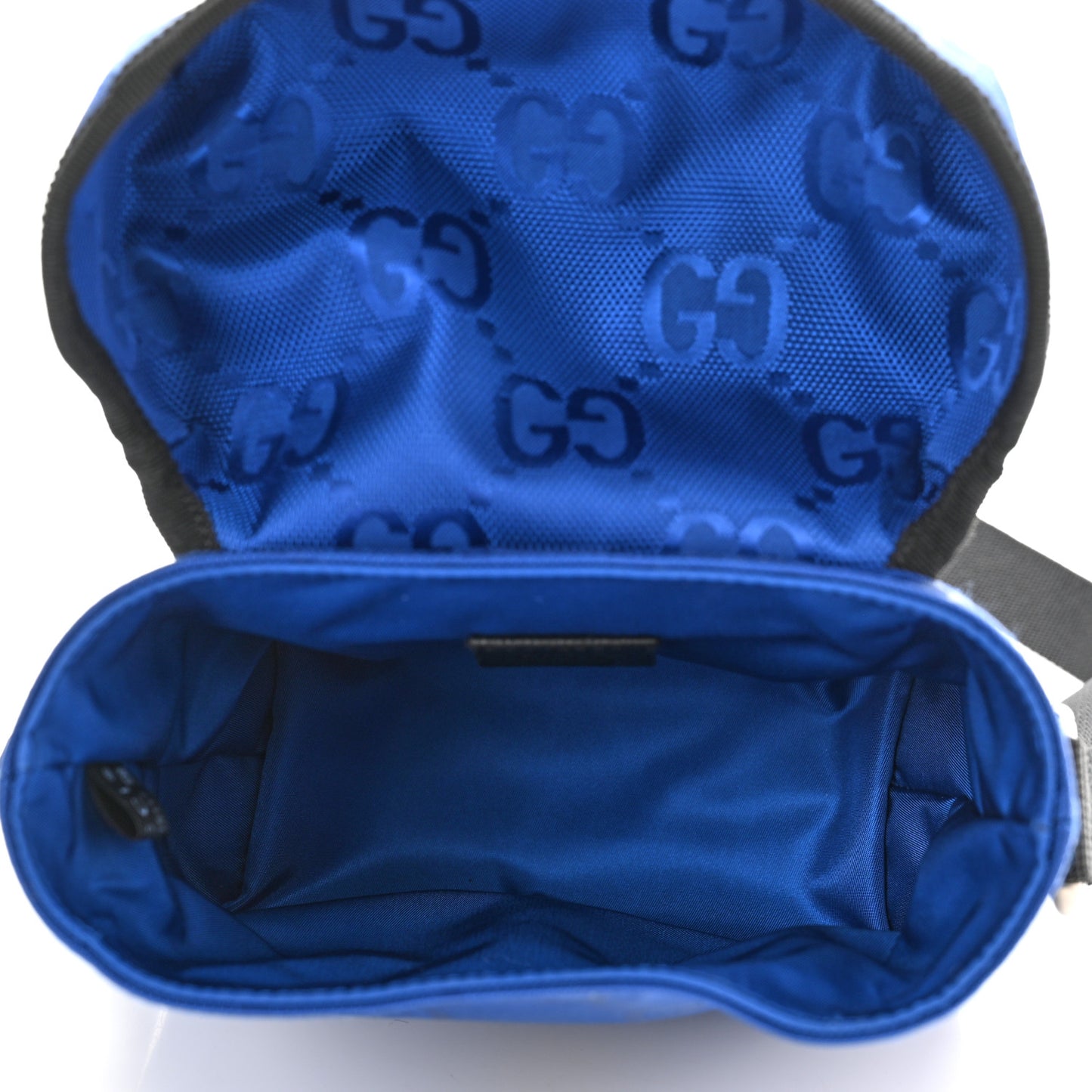 Econyl Nylon Monogram Off The Grid Messenger Bag Orient Blue Black