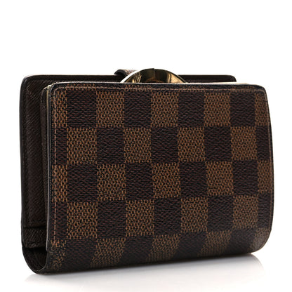 Louis Vuitton Damier Ebene French Purse Wallet 3 of 9