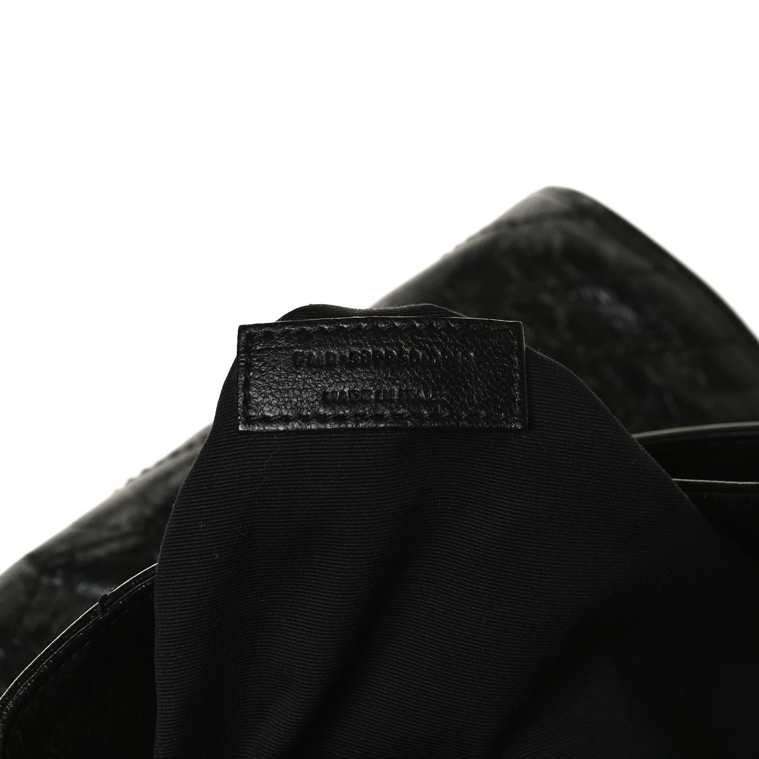 Saint Laurent Crinkled Calfskin Matelasse Monogram Large Niki Shopper Tote Black 7 of 16
