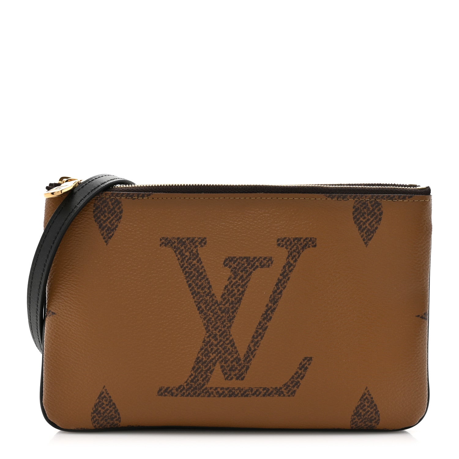 Louis Vuitton Reverse Monogram Giant Double Zip Pochette 1 of 10