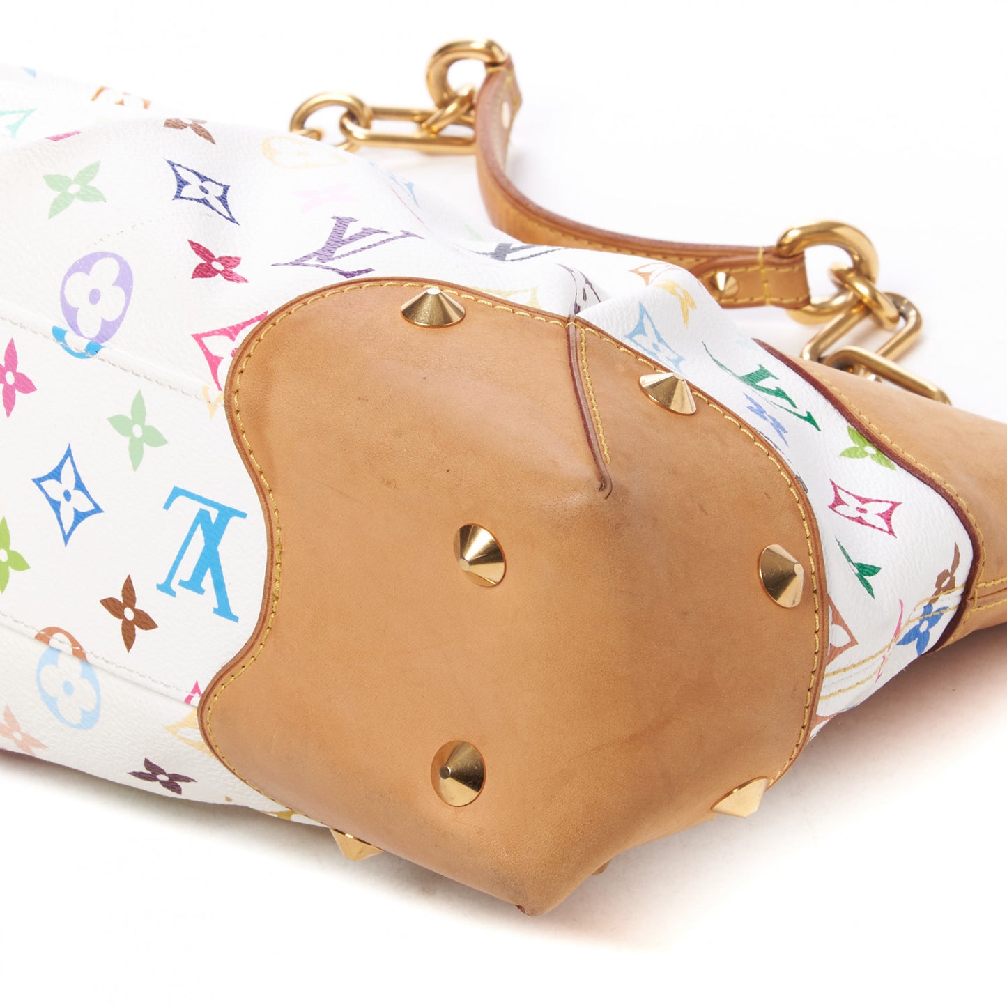 Monogram Multicolor Judy MM White