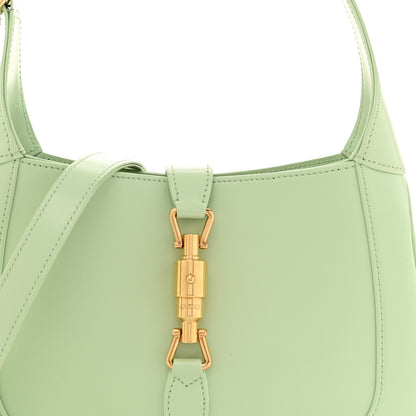 Gucci Boarded Dyana Lux Calfskin Small Jackie 1961 Hobo Tropical Sage 8 of 12