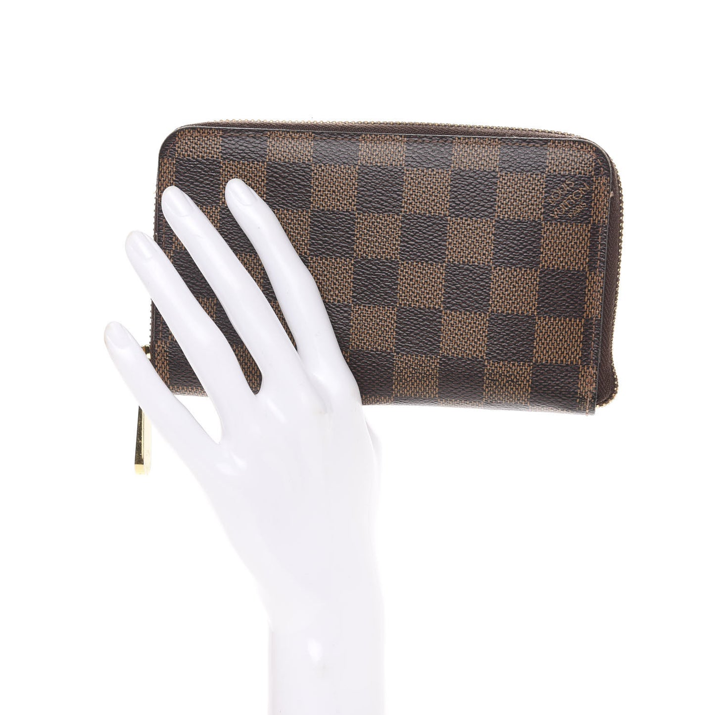 Damier Ebene Compact Zippy Wallet