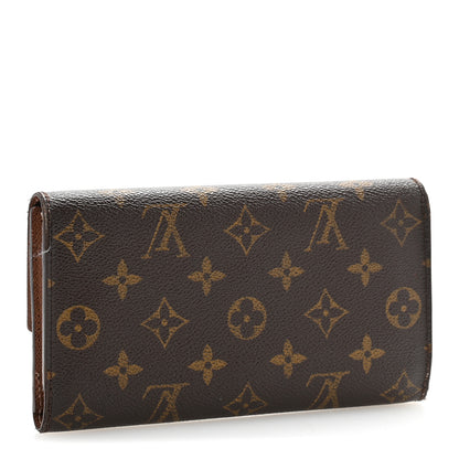 Louis Vuitton Monogram Sarah Wallet 3 of 12
