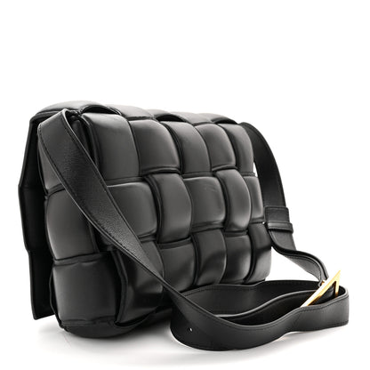 Bottega Veneta Nappa Maxi Intreccio Padded Cassette Crossbody Bag Black 3 of 10
