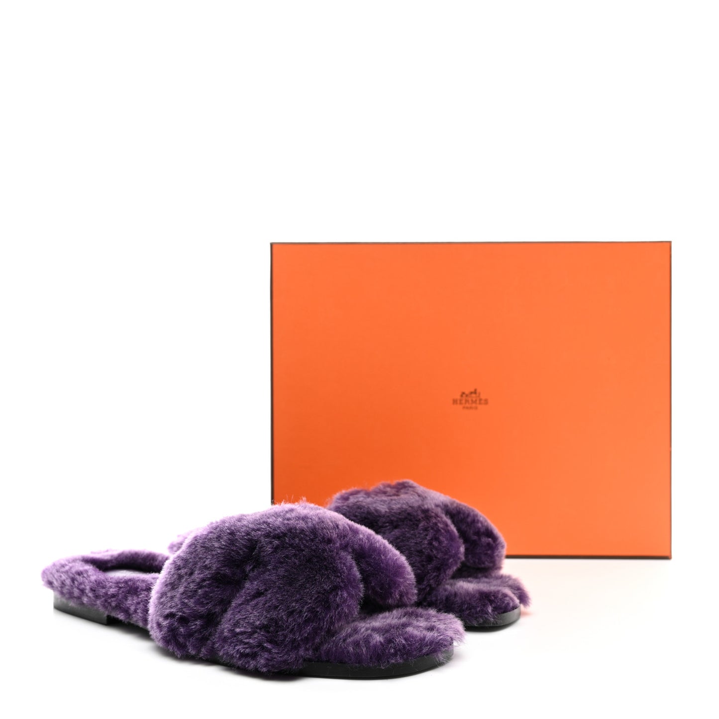 Woolskin Oran Sandals 38.5 Violet Fonce