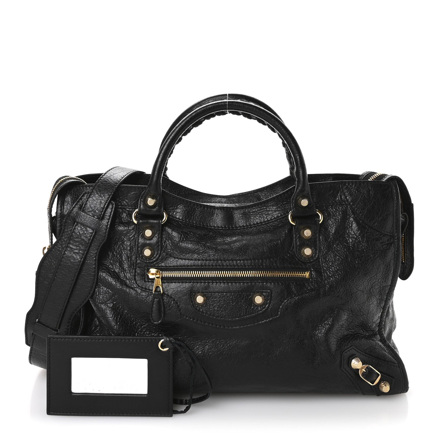 Balenciaga Agneau Giant 12 Gold Hardware City Black 3 of 11