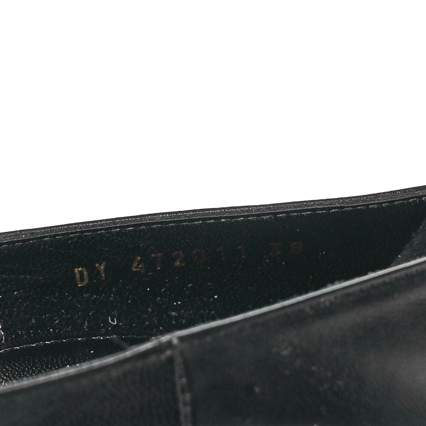 Calfskin Opyum 110 Pumps 38 Black Gold