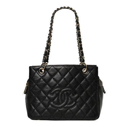 Chanel Caviar Quilted Petit Timeless Tote PTT Black 1 of 10
