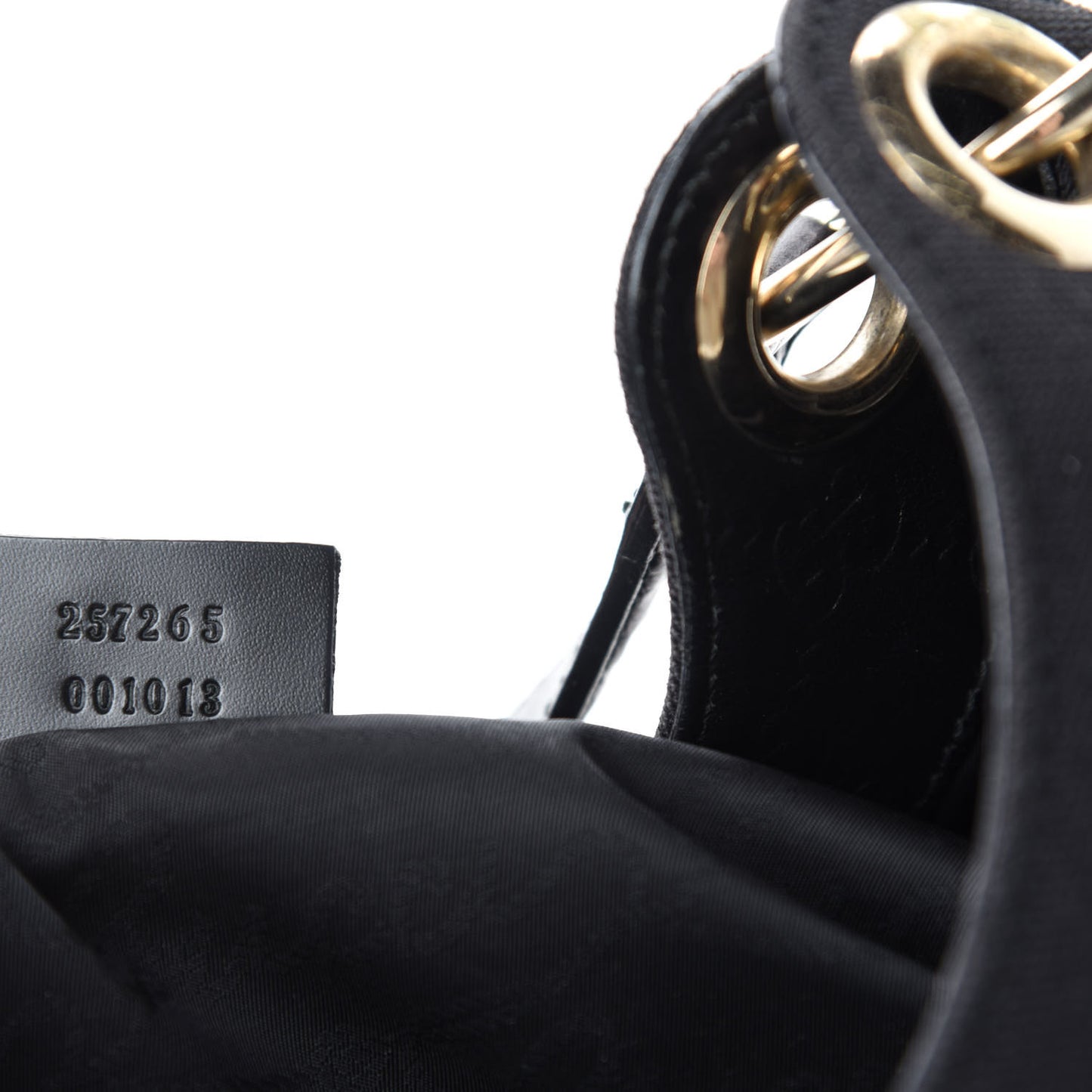 Canvas Guccissima Hobo Black