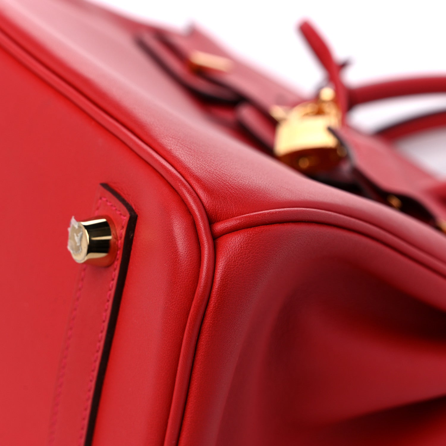 Hermes Swift Birkin 25 Rouge Casaque 10 of 15