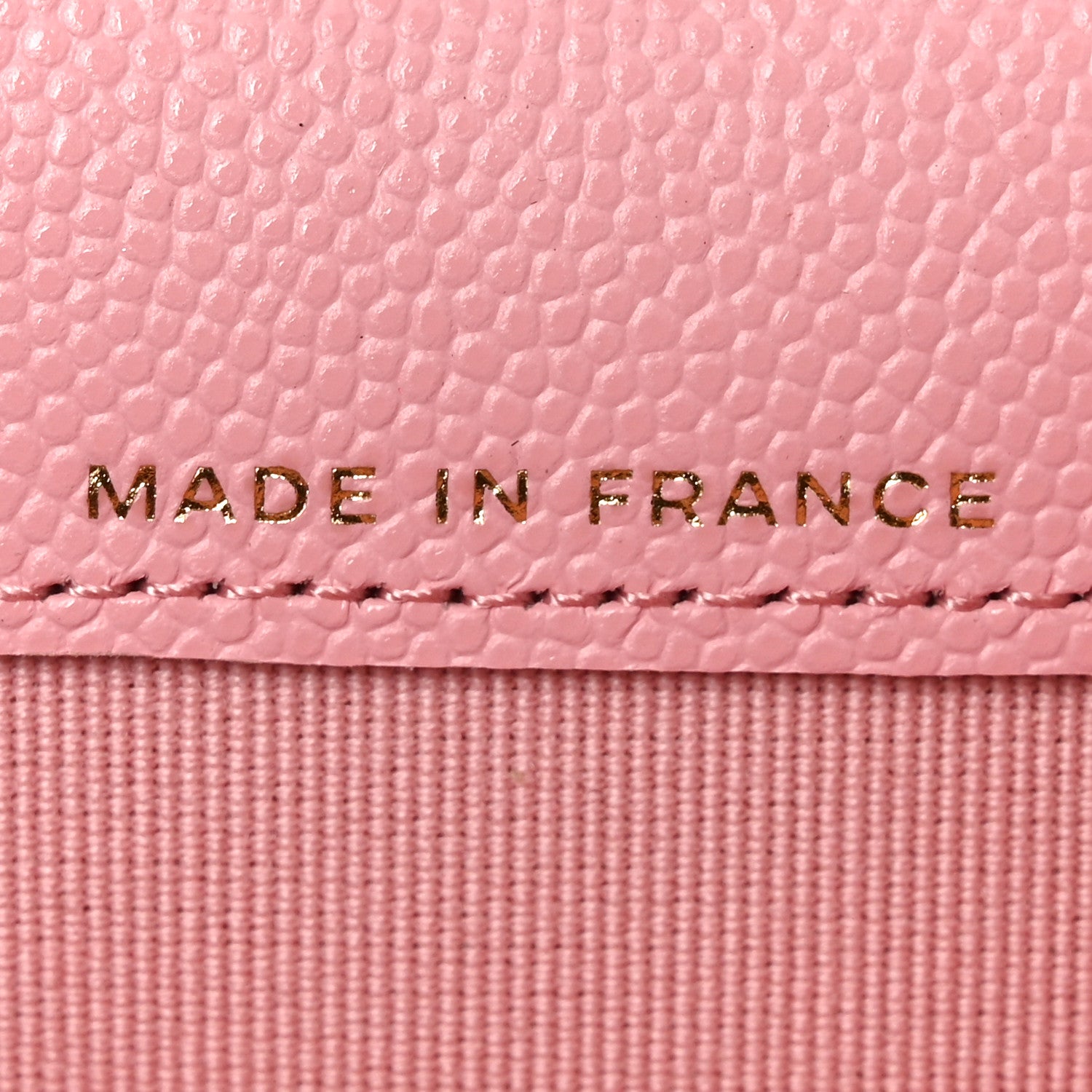 Chanel Caviar Quilted Flap Card Holder Wallet Pink 7 of 9