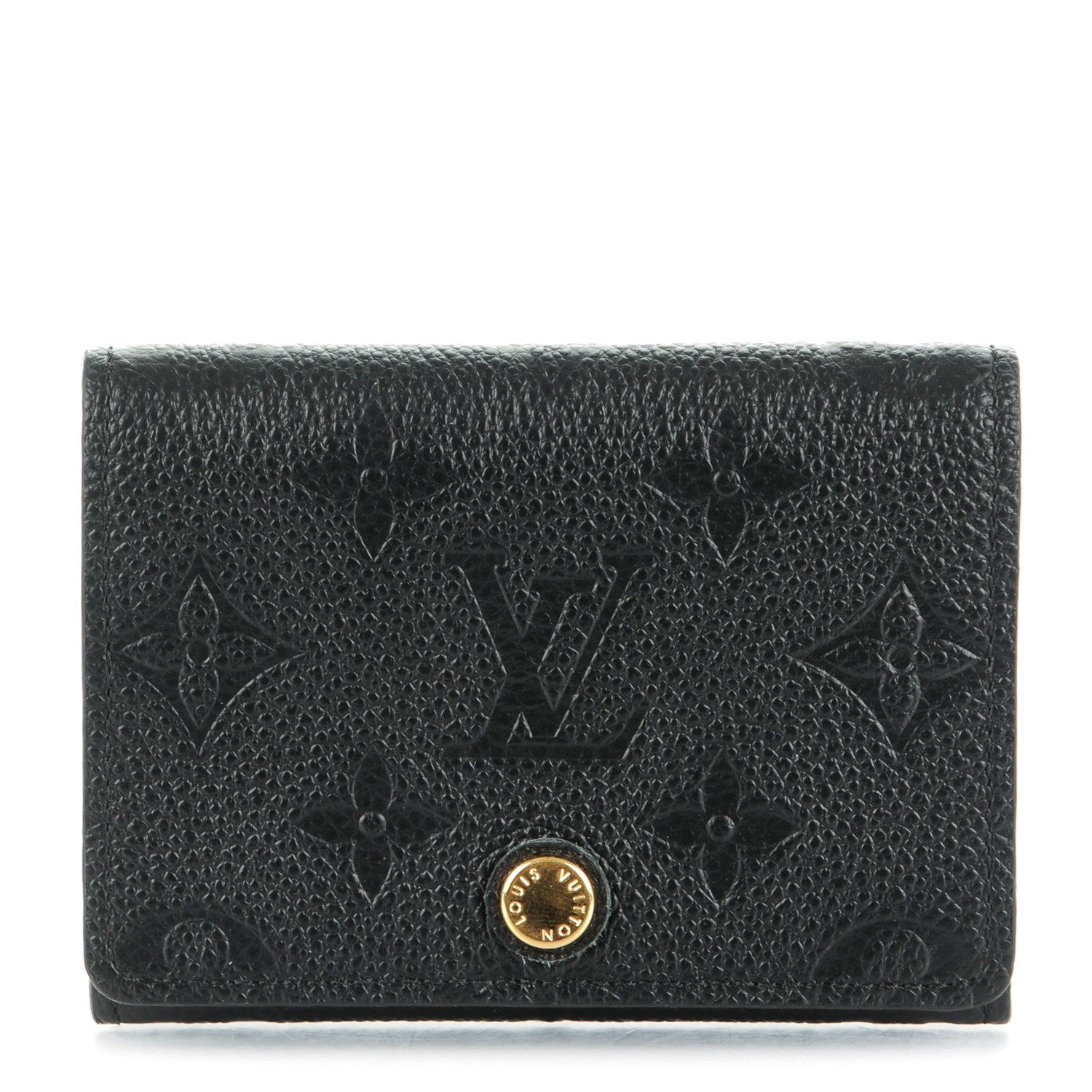 Louis Vuitton Empreinte Business Card Holder Black 1 of 8