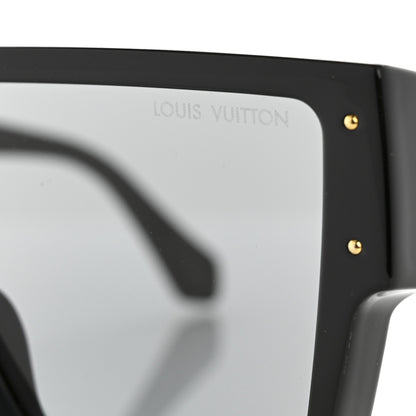 Louis Vuitton Acetate Swarovski Crystal Cyclone Sunglasses Z1578W Black 7 of 8