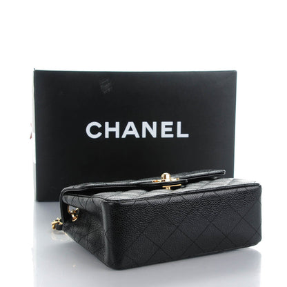 Chanel Caviar Quilted Mini Square Flap Black 4 of 8