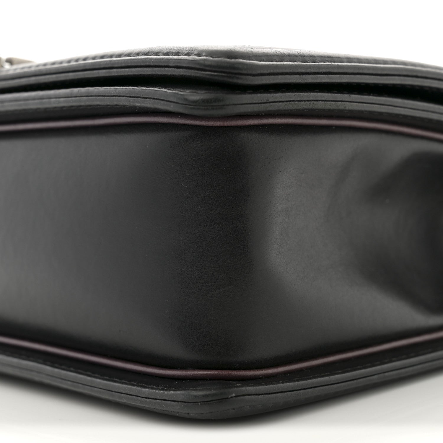 Chanel Calfskin Embossed New Medium Paris Salzburg Boy Flap Black 10 of 11