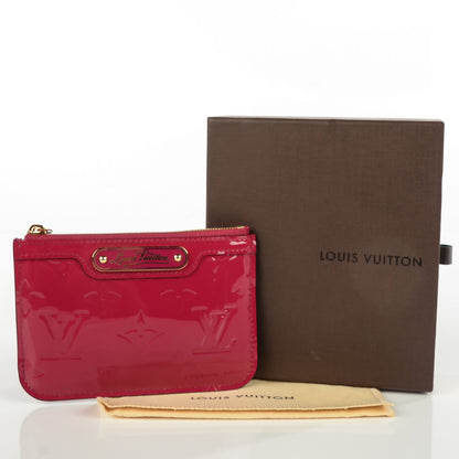 Louis Vuitton Vernis Key Pouch Rose Indien 4 of 8