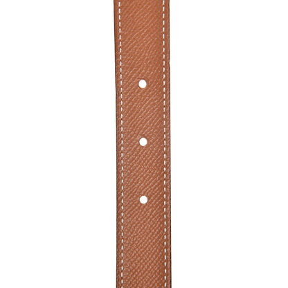 Hermes Swift Epsom 24mm Mini Constance H Belt 85 Black Gold 5 of 7
