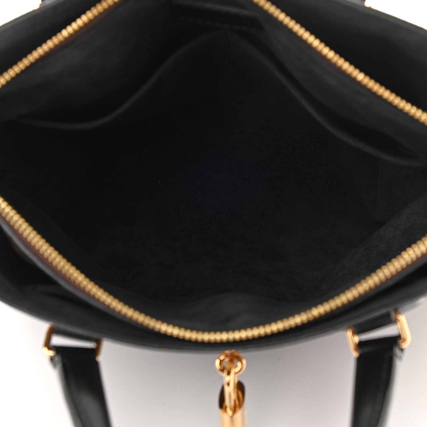 Louis Vuitton Monogram Flower Zipped Tote PM Black 9 of 14