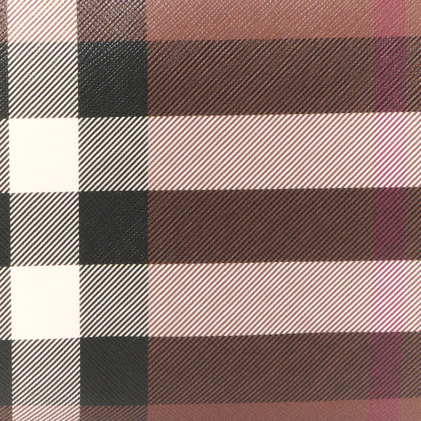 E-canvas Check Bowling Bag Dark Birch Brown