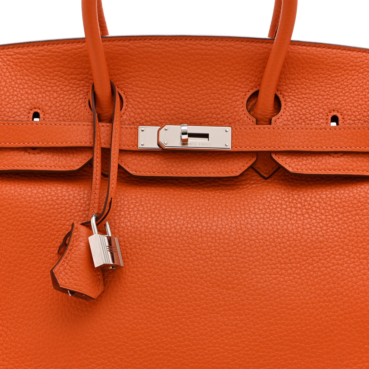 Hermes Togo Birkin 35 Orange 8 of 10