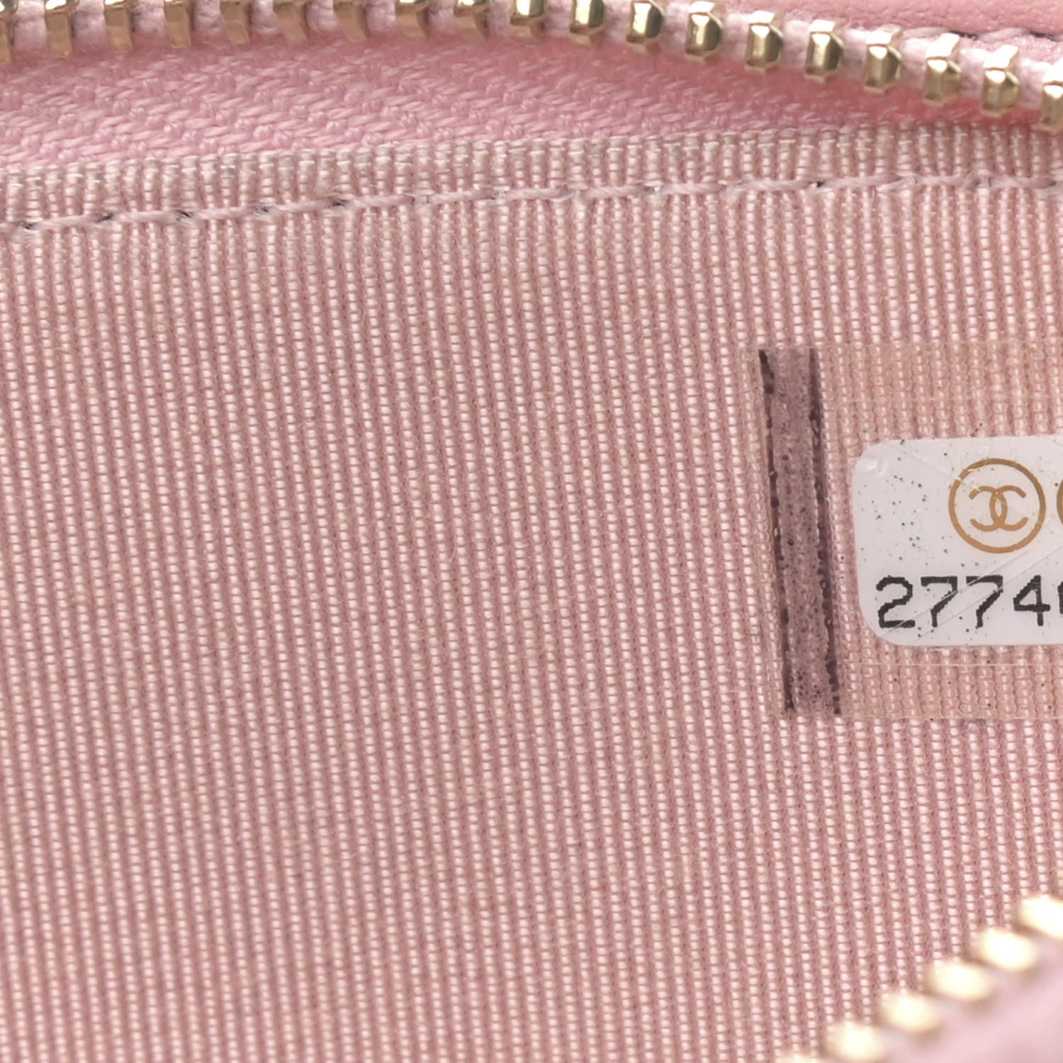 Chanel Iridescent Caviar Quilted Small Clutch With Chain Pink 10 of 16