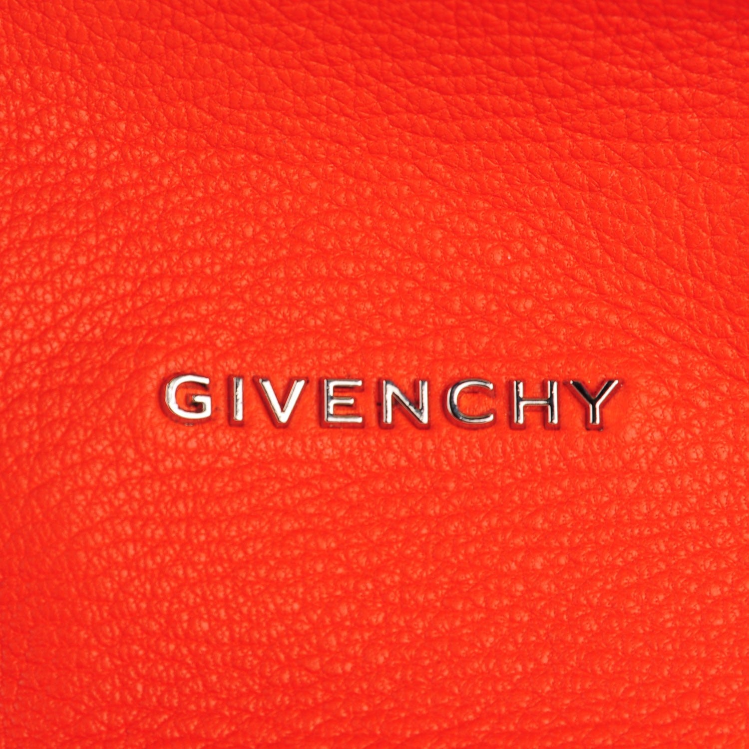 Givenchy Sugar Goatskin Mini Pandora Bright Orange 6 of 10