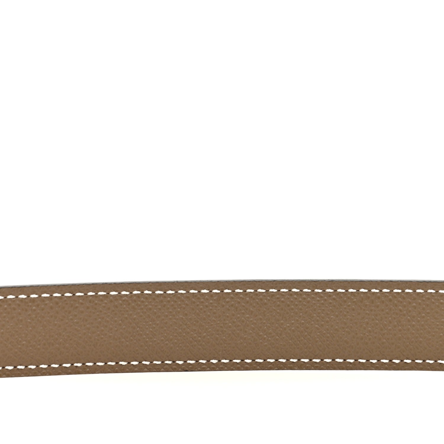 Hermes Box Togo 32mm H Belt 75 Black Etoupe 5 of 6