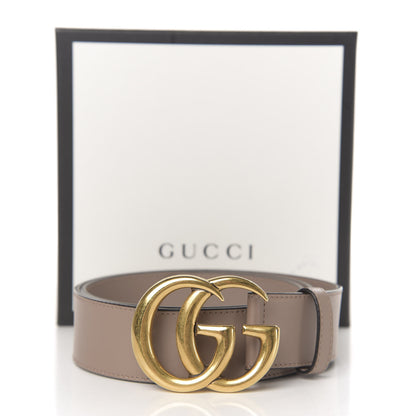 Gucci Calfskin Double G 40mm Belt 90 36 Porcelain Rose 7 of 7