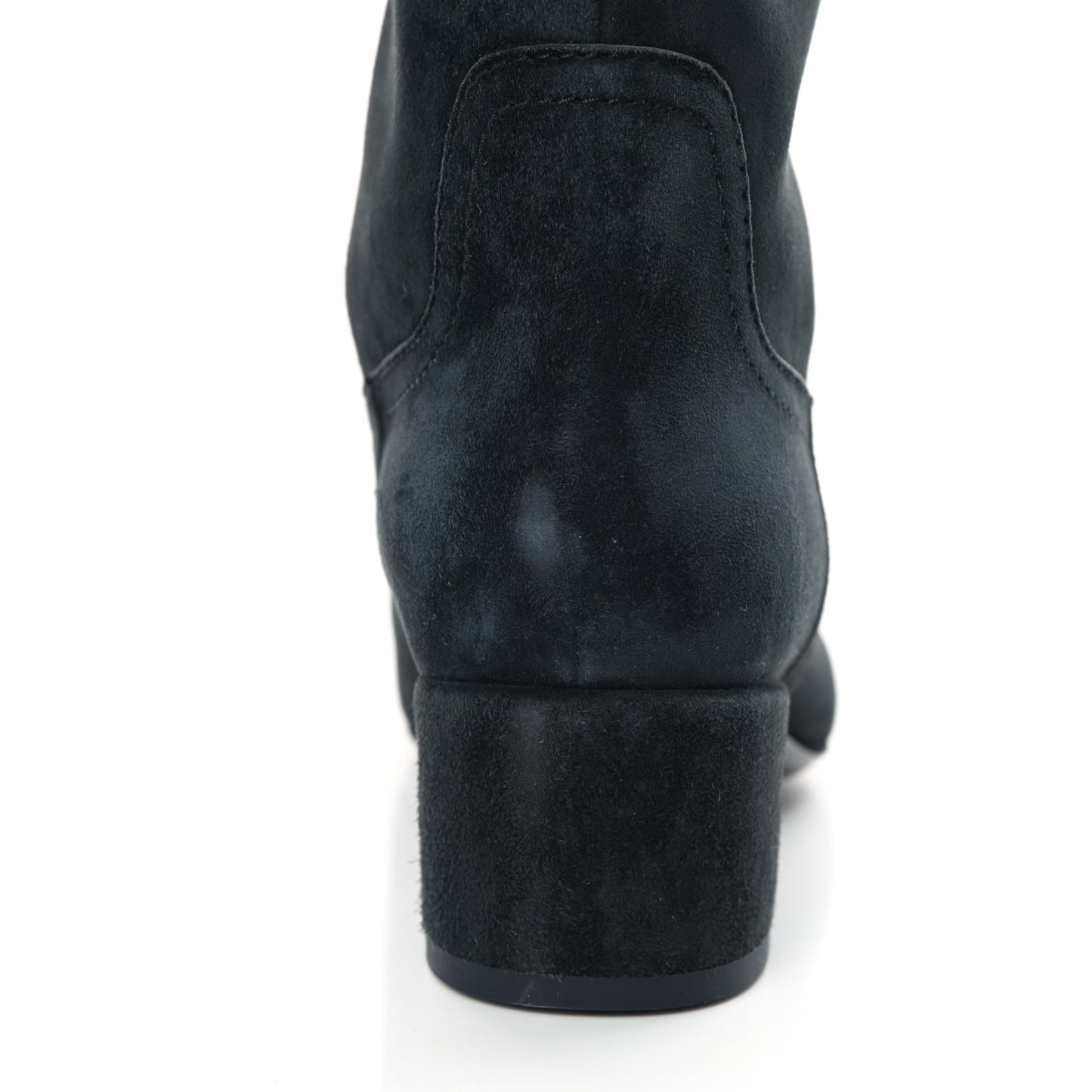Suede CC Boots 37.5 Navy Blue
