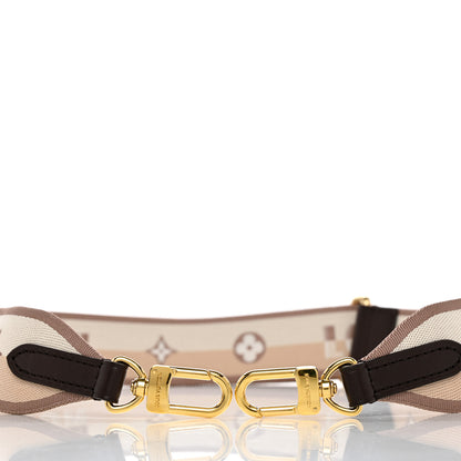 Louis Vuitton Jacquard Speedy Bandouliere 20 Shoulder Strap Beige Brown 3 of 7