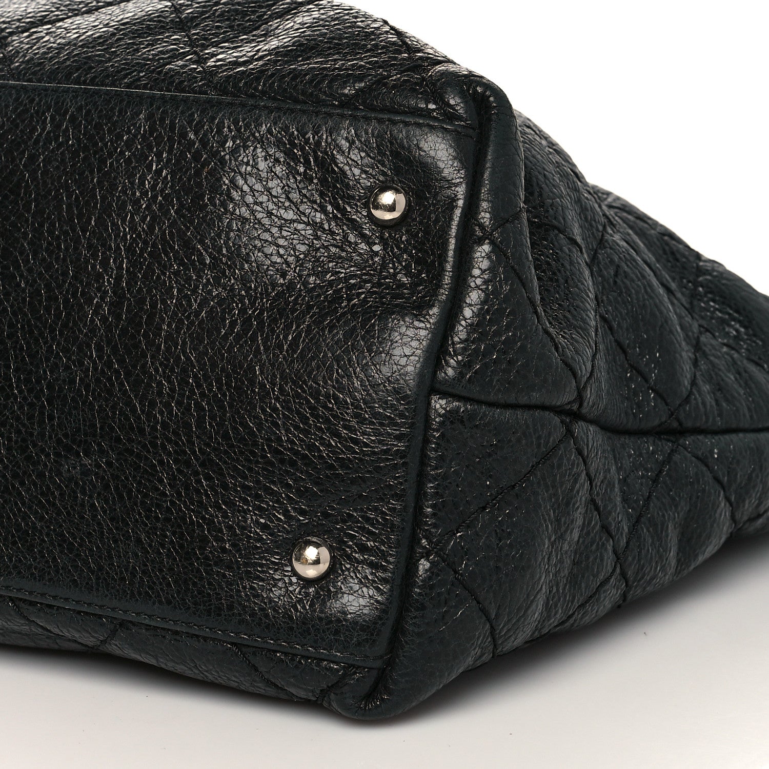 Chanel Glazed Calfskin Large On The Road Tote Black 8 of 8