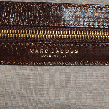 Marc Jacobs Leather Patchwork Stam Chocolate 5 of 7