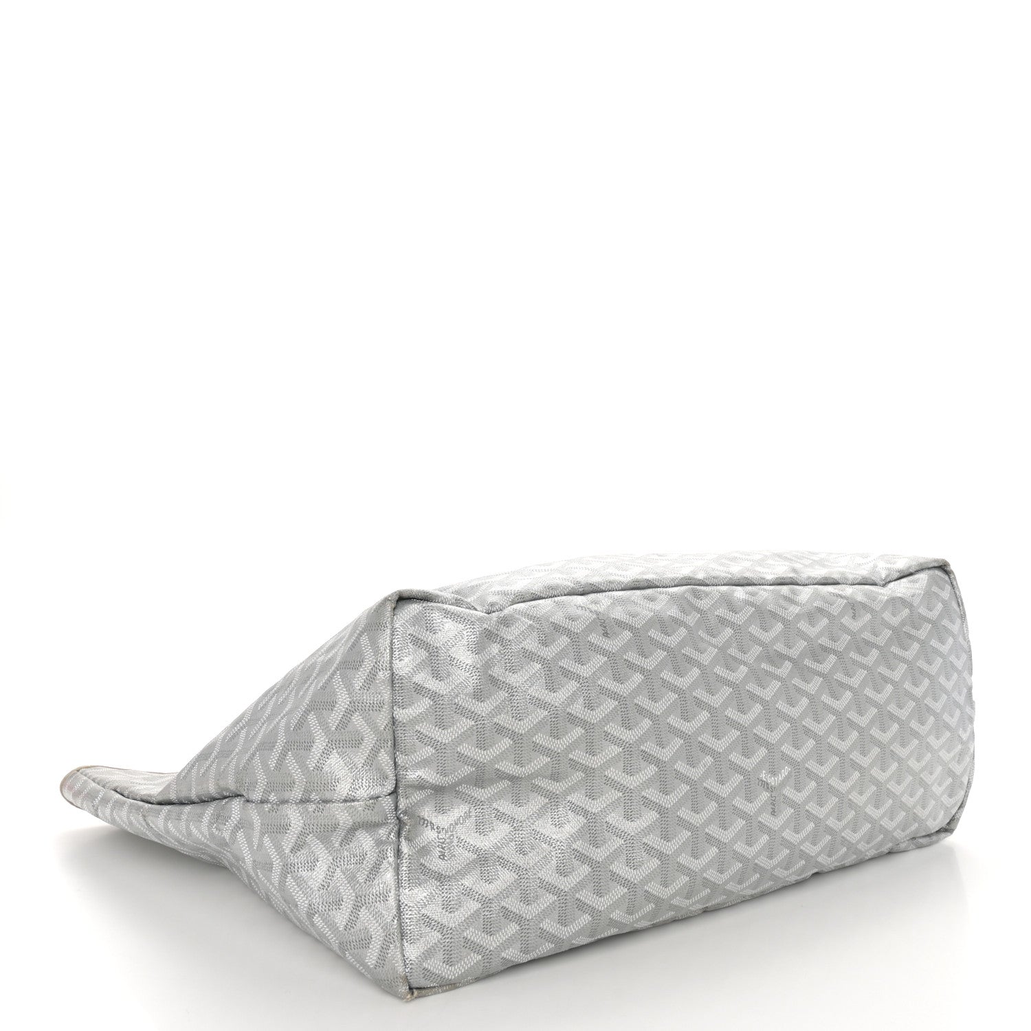 Goyard Goyardine Precious Metals Saint Louis GM Silver 5 of 13