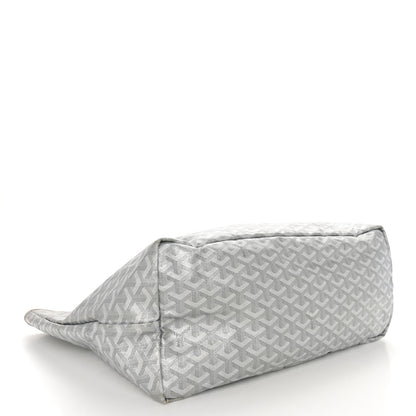 Goyard Goyardine Precious Metals Saint Louis GM Silver 5 of 13