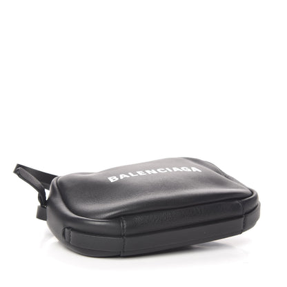 Balenciaga Calfskin Logo XS Everyday Camera Bag Black 4 of 10