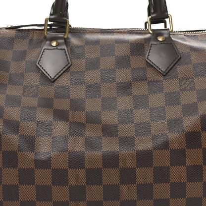 Louis Vuitton Damier Ebene Speedy 30 7 of 9