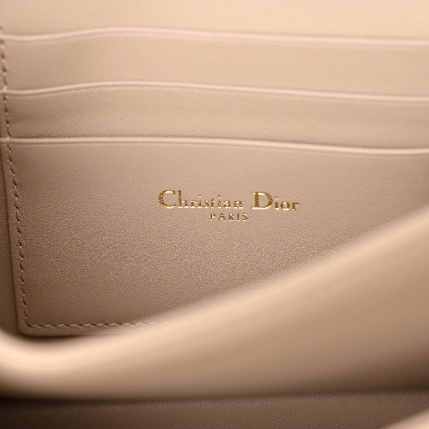 Christian Dior Lambskin Cannage Mini My Dior Bag Sand 6 of 12