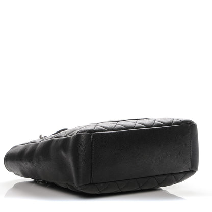 Chanel Caviar Quilted Petit Shopping Tote PST Black 4 of 7