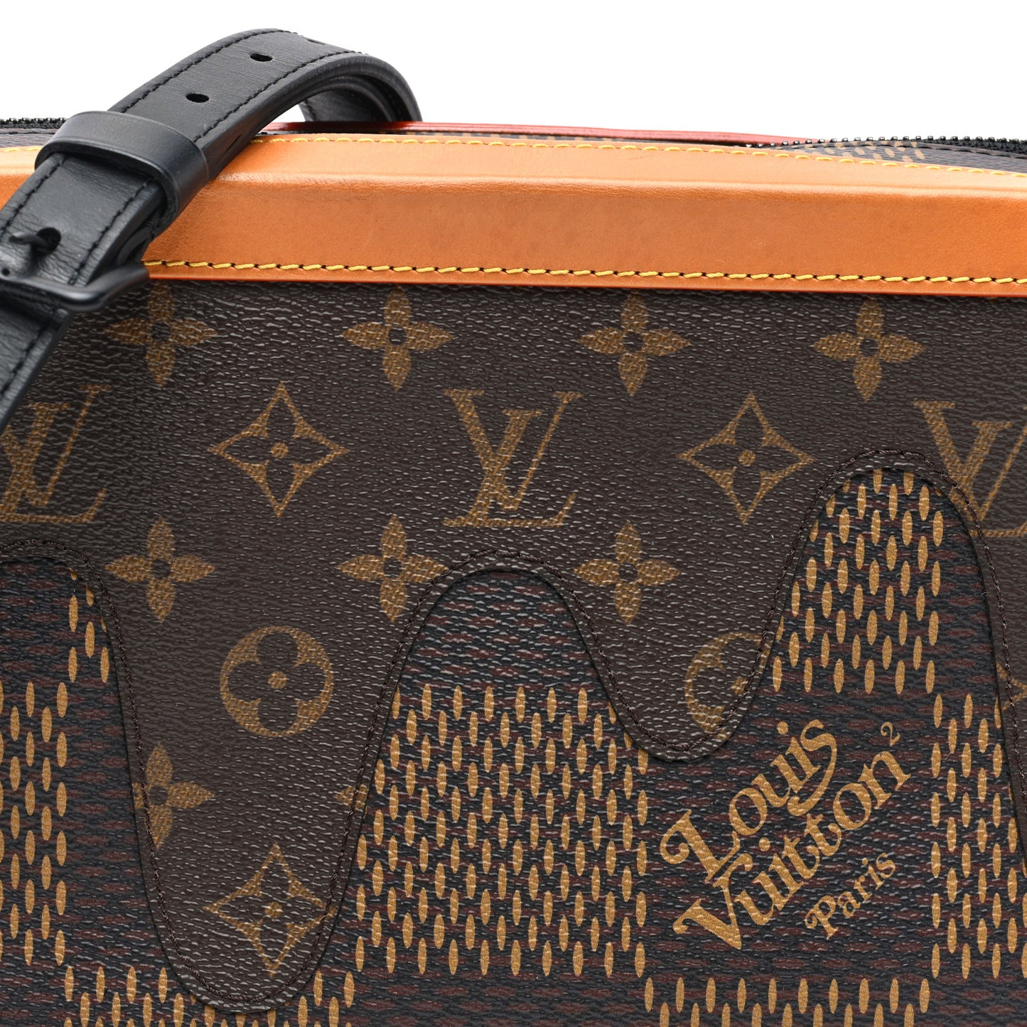 X NIGO Giant Damier Ebene Monogram Soft Trunk
