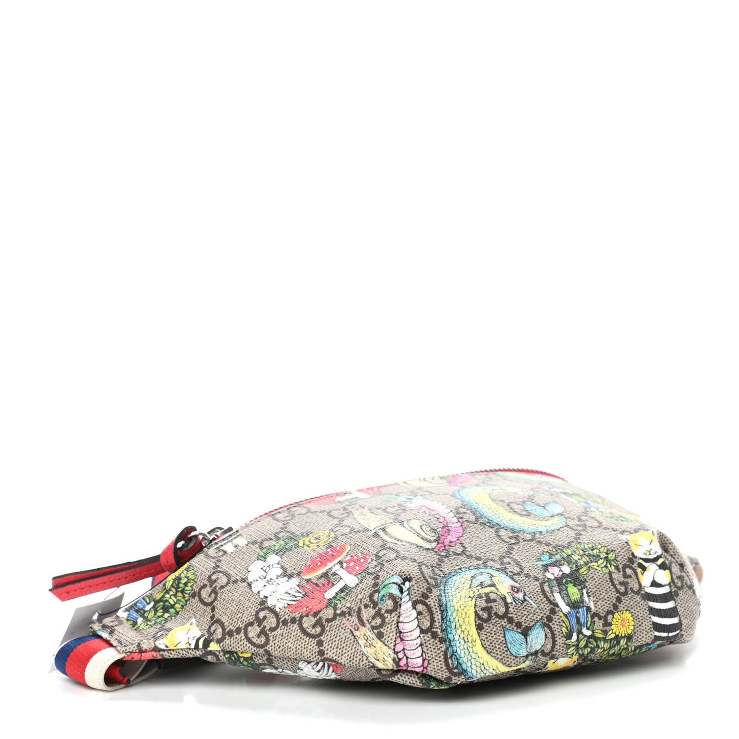 GG Supreme Monogram Childrens Bugs Print Belt Bag Multicolor